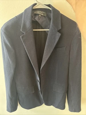rag & bone New York Navy Blazer Size 40 – Italian Fabric – Excellent Condition - Image 1 of 4
