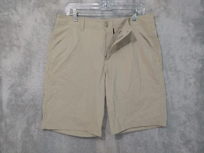 Under Armour UA Shorts Men 34 Beige Fish Hunter Pro 2.0 Loose Heat Gear - Image 1 of 4