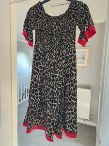 Leopard Print Summer Dress - Picture 1 of 3