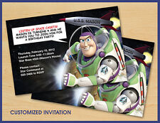 Buzz Lightyear / TOY STORY inspired CUSTOM Birthday invitations