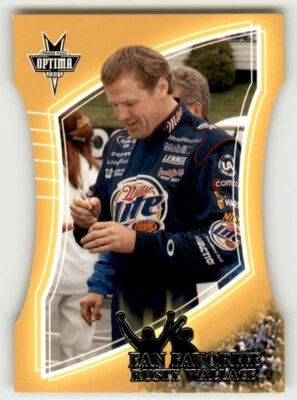 2003 Press Pass Optima Fan Favorite Rusty Wallace #FF22 NASCAR Insert - Image 1 of 2