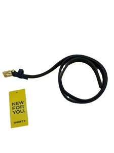 French Connection Damen Gürtel M Blau 100% Leder Basic Gürtel - Bild 1 von 5