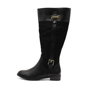Botas de montar Karen Scott Deliee 2 de cuero sintético para mujer - Imagen 1 de 7