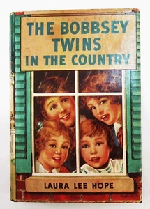 Bobbsey Twins Book 1940 Saalfield In the Country Hardcover WITH Dust Jacket DJ - Picture 1 of 3