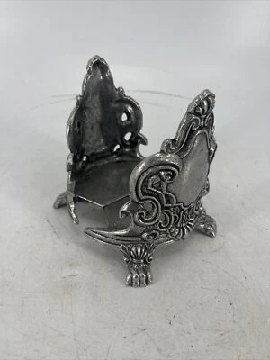 Portavelas Carson 1997 vintage raro grande metal peltre Foto 1 de 4