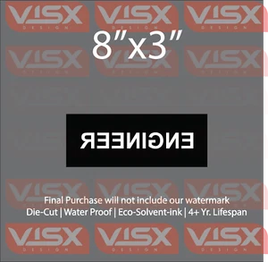 Reverse engineer Bumper Sticker Funny tailgate meme vinyl Smart - Picture 1 of 1