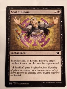 Seal of Doom - Commander 2015 Magic the Gathering MTG Nice! - Picture 1 of 2
