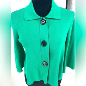 Kenar Damen Strickjacke Pullover Gr. Small grün - Bild 1 von 6