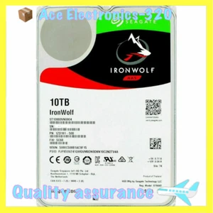 ST10000VN0004 Seagate 10TB IronWolf 7.2K 256MB SATA III 3.5" Inch Hard Drive - Picture 1 of 6