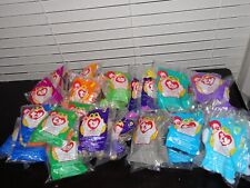 1998 MCDONALD'S HAPPY MEAL TOYS TY TEENIE BEANIE BABIES 2 COMPLETE SETS + EXTRAS