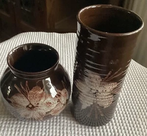 Tenby Pottery Pair Of Small Vases - Picture 1 of 4