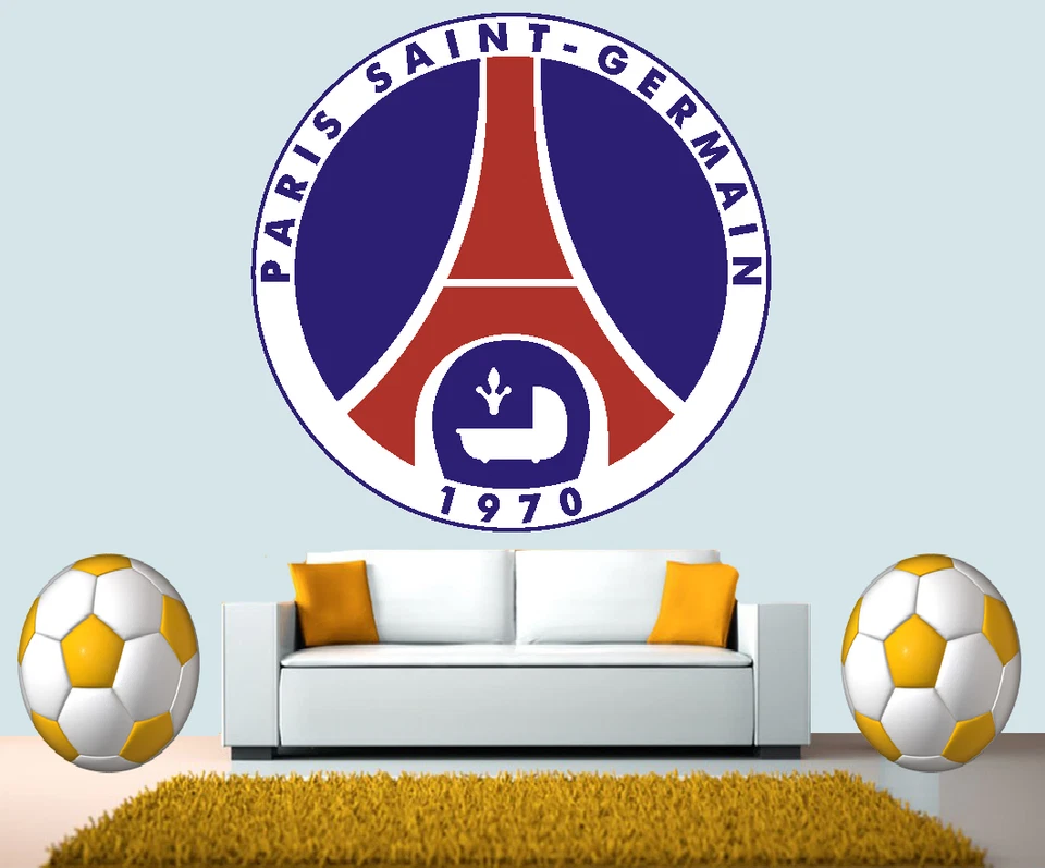 Paris Saint - Germain équipe football club stade FC autocollant mural affiche murale - Photo 1/1