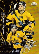 BRETT WELYCHKA - NOTTINGHAM PANTHERS, RARE 2022-23 SERIES 1, POSTER SERIES CARD.