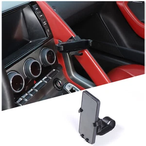 Car Phone Mount Center Control Side Mobile Holder For Jaguar F-Type 2013-2023 - Picture 1 of 19