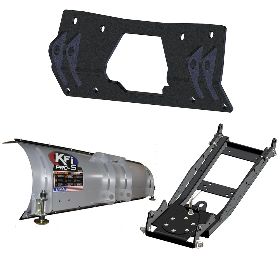 KFI Snow Plow Kit 72" (Steel) For Polaris Ranger Crew SP 570 Premium EPS 2022 - Image 1 of 1