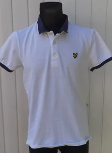 Lyle&Scott Herren Poloshirt Weiß Kurzarm Größe L - Bild 1 von 7