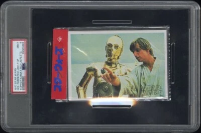 1977 Topps Yamakatsu Star Wars Luke C-3PO Japan Unopened Sealed Pack PSA 9 - Image 1 of 3