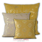 CASSIOPEA Federa fodera copri cuscino arredo con stampa oro CFP Home Collections