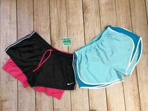 Set 2 NIKE DRI-Fit Line sportliche Damen-Shorts Laufen Training Yoga Fitness XLarge❄️ - Bild 1 von 6