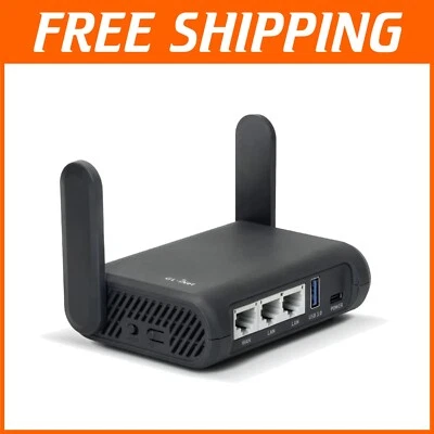 Lightweight Dual-Band Portable Router with VPN and Network Storage Capabilities - Image 1 of 4