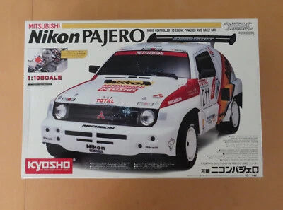 Kyosho RC 3045 Kit Nikon Pajero 4x4 Glowe Engine 1:10 NEW NIB RARE 1992 - Bild 1 von 4