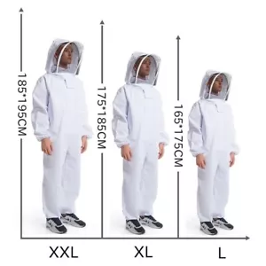 Three Layer Beekeeping Ventilated Suit with Round + Safety Veil - Picture 1 of 11