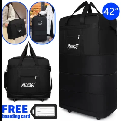 42" Lightweight Luggage Extra Large Trolley Suitcase Travel Bag Handbag BAG NEW - Image 1 of 4