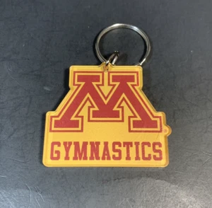 University of Minnesota Golden Gophers GYMNASTICS Keychain MN College Clip - Picture 1 of 6