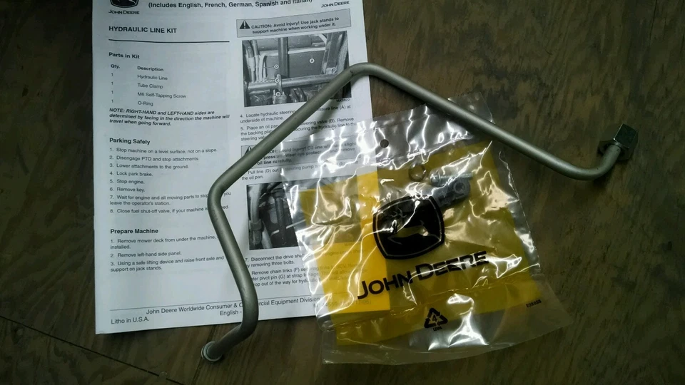 John Deere Tube Kit AM131004 Genuine OEM