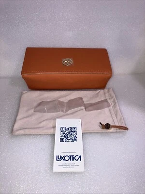 LARGE TORY BURCH AUTHENTIC EYEWEAR GLASSES CASE & SOFT POUCH - Image 1 of 4