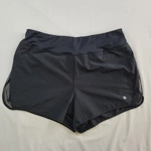 Apana Shorts Women's Size Large Black L Athletic Lightweight Stretch - Picture 1 of 16
