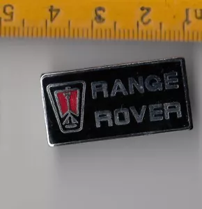 Vintage enamel RANGE ROVER Rangerover badge pin UK CAR LOGO - Foto 1 di 1