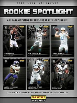 2020 Panini INSTANT ROOKIE SPOTLIGHT NFL - SET BREAK - ALL ROOKIES - YOU PICK - Image 1 of 4
