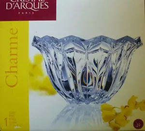 Cristal D'Arques Charme Fruit Bowl, 24% French Lead Crystal, new in box - Picture 1 of 2