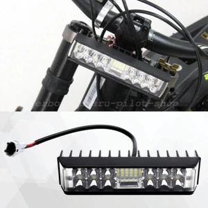URLWALL Black LED Headlight Plug N Play For Sur-Ron Light Bee X Segway X260 X160 - Picture 1 of 6