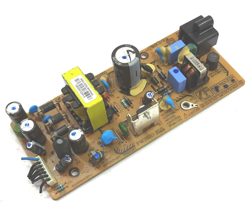 Dong yang PW702D Input 90-250VAC Output 3.3VDC 6VDC 12.5VDC Power Supply PCB - Image 1 of 4