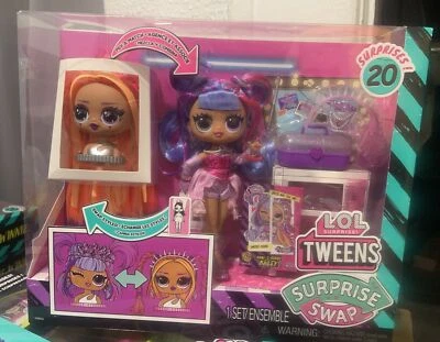 LOL SURPRISE OMG TWEENS SURPRISE SWAP BAILEY FASHION DOLL 20 Surprises  NEW - Image 1 of 4