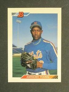 1992 BOWMAN ANTHONY YOUNG NEW YORK METS CARD #268!!!!!!  - Picture 1 of 2