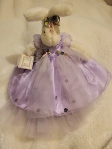 BUNNIES BY THE BAY PIXIE PRIMROSE LAVENDER DRESS BUNNY #389 Fall / Winter 1999 - Picture 1 of 16