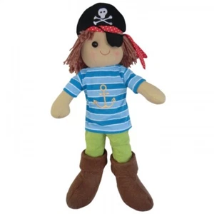 Powell Craft Childrens Fabric Rag Doll Pirate Design Perfect Gift for Children - Picture 1 of 1