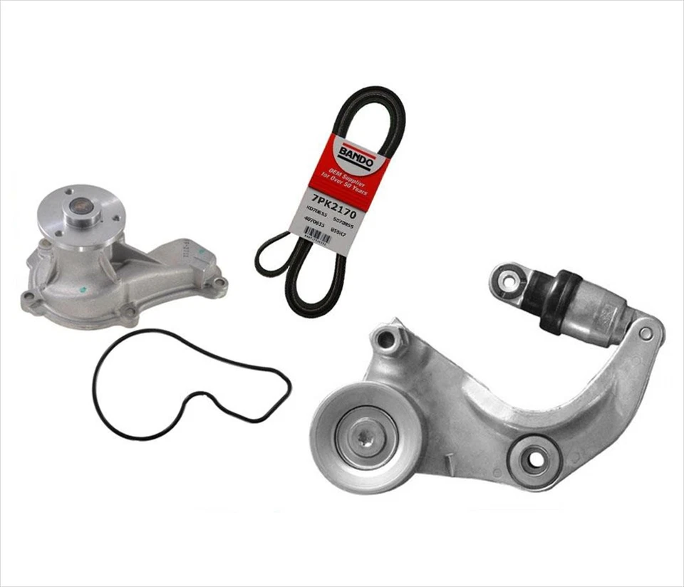 Engine Water Pump & Belt & Tensioner for Honda Civic 1.8L 2006-2011 Foto 1 de 4