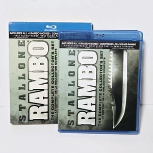 Rambo: The Complete Collector's Set (Blu-Ray, 4-Disc) Tested & Working - Picture 1 of 7