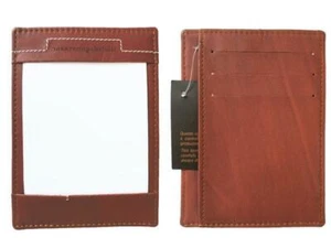 PORTA BIGLIETTI NOTE MEMO NAZARENO GABRIELLI MINI BLOC NOTES IN PELLE CARTE DI C - Imagen 1 de 1