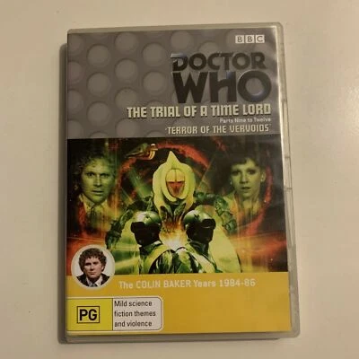 Doctor Who - The Trial Of A Time Lord - Terror Of The Vervoids (DVD, 1986) - Image 1 of 3