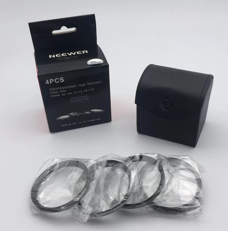 Neewer Professional Photography High Definition Close Up Filter Set 55mm Screw - Image 1 of 4
