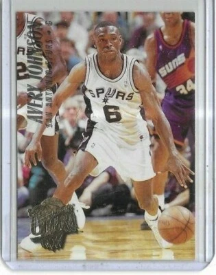1994-95 Fleer Ultra Basketball #172 Avery Johnson San Antonio Spurs - Image 1 of 2