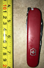 Used Victorinox Swiss Army Knife Tinker - Red - 12 Function Pocket Knife