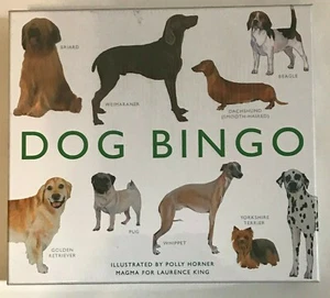 Gioco da tavolo Dog Bingo 64 razze diverse illustrato da Polly Horner 2013 - Foto 1 di 8