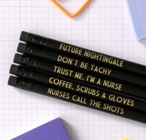 Nurse Pencils, Nurse Gift, Funny Nurse Gift, Nurse Graduate Gift - Picture 1 of 6