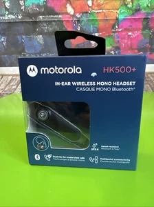 Motorola In-Ear Bluetooth Wireless Mono Headset HK500+ (Black) - Picture 1 of 5